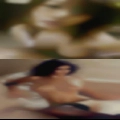 Nude woman diving